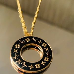 Repurposed Vintage Louis Vuitton Necklace!